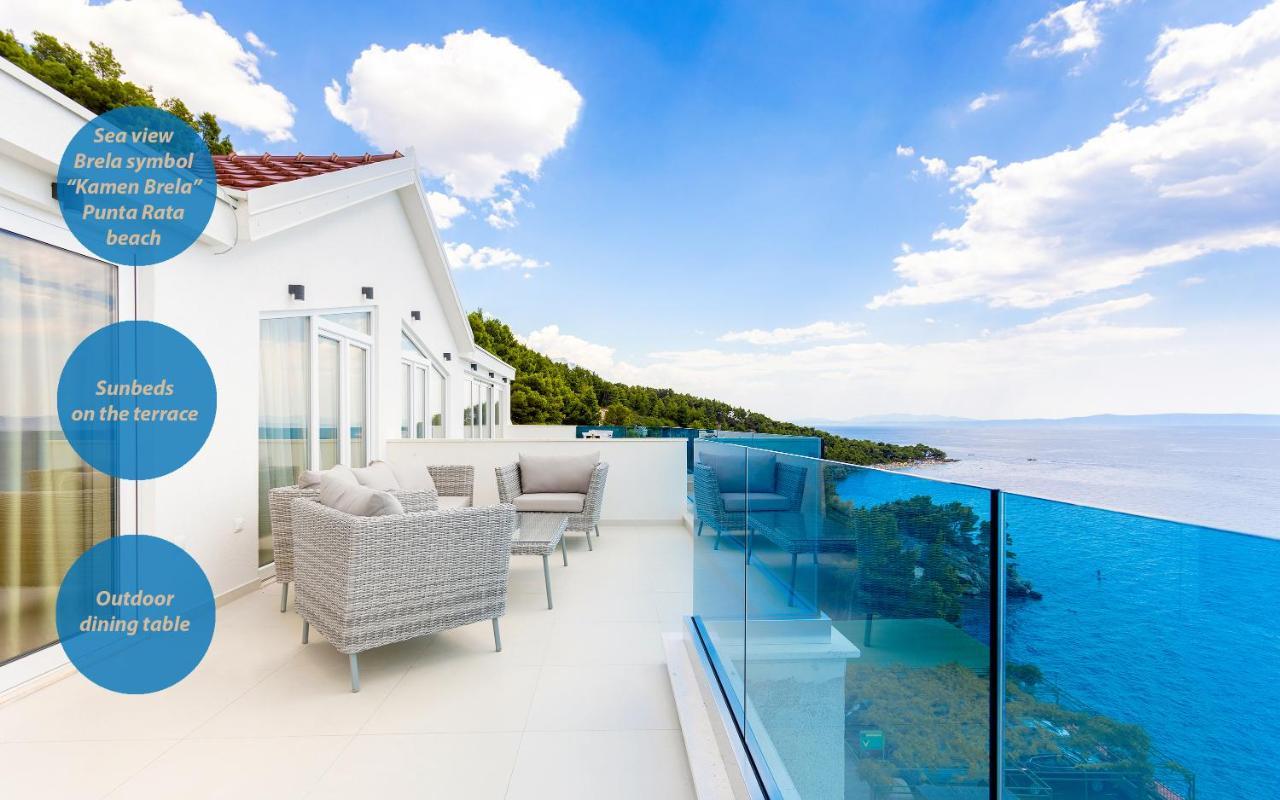 Villa Visnja Prestige Brela Exteriör bild